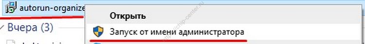 Autorun Organizer установка